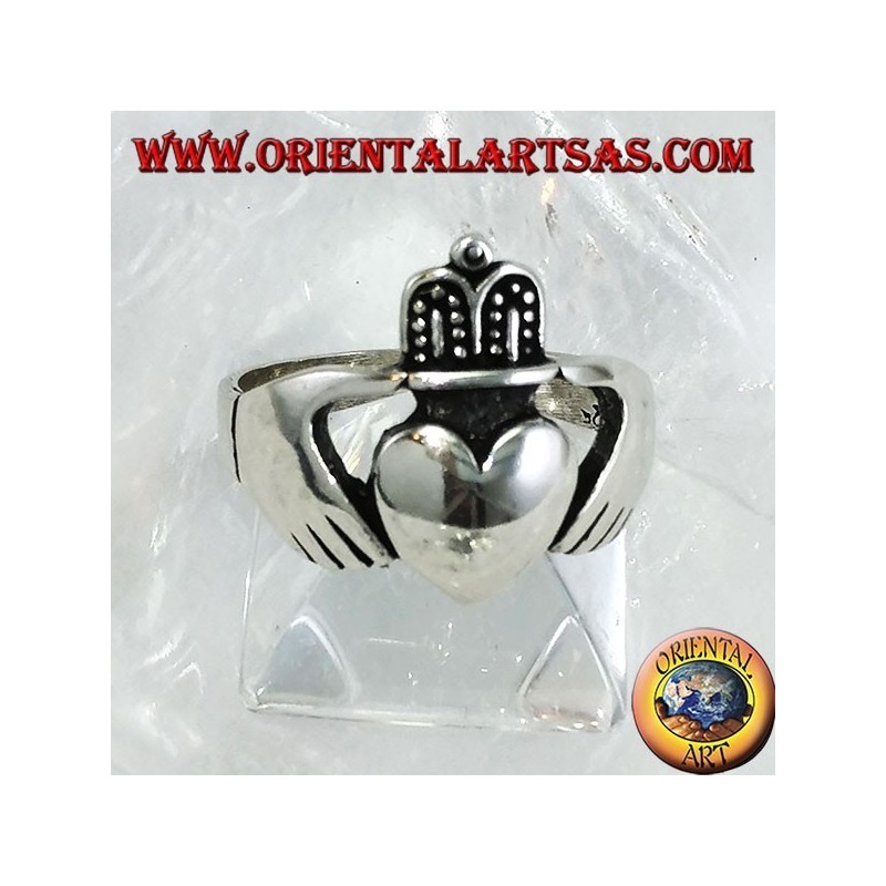 TANGPOET Claddagh - Collana da donna in argento Sterling 925, con