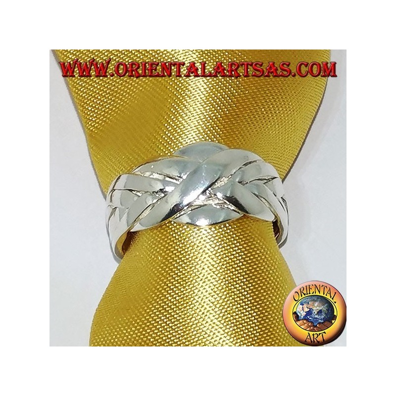 Alliance turque six rangs en argent