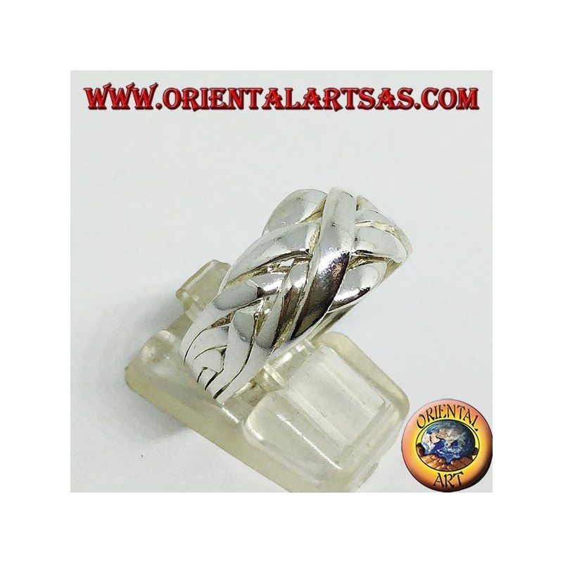 Alliance turque six rangs en argent