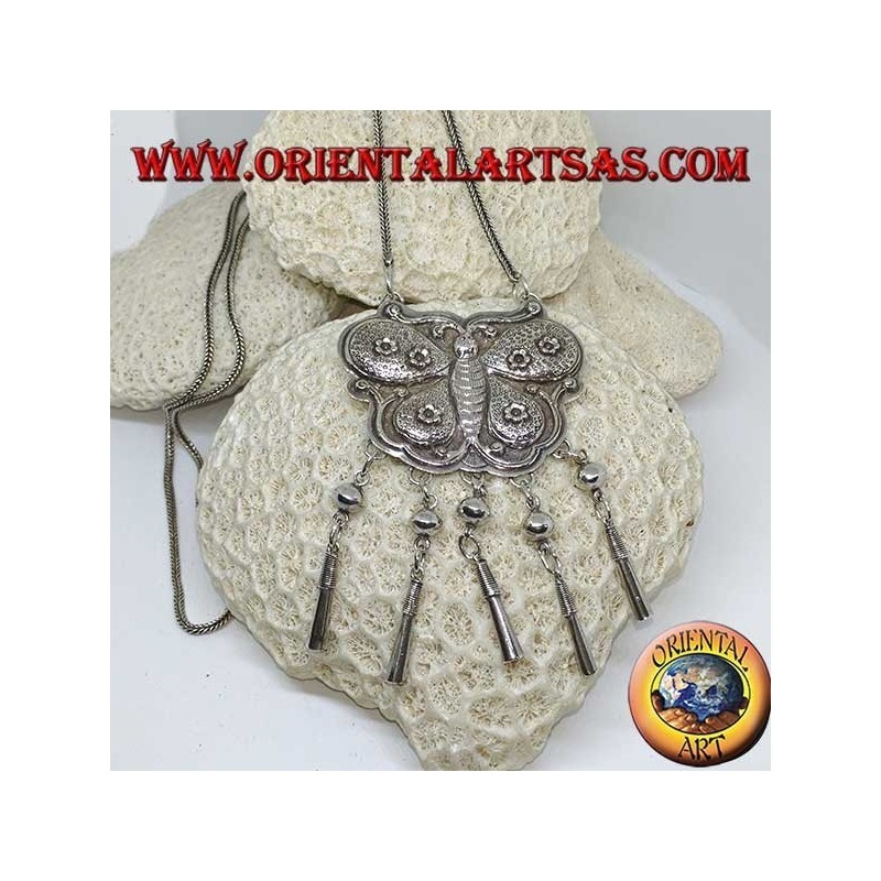ONEFINITY Collana con medaglione in argento Sterling 925