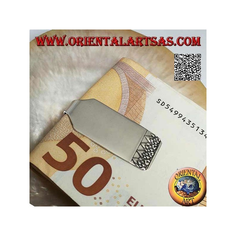 Fermasoldi In Acciaio Uomo Fermasoldi Con Simbolo Dollaro - 2 Pezzi Argento Per Banconote E Carte Iclip Portafoglio Uomo - 7