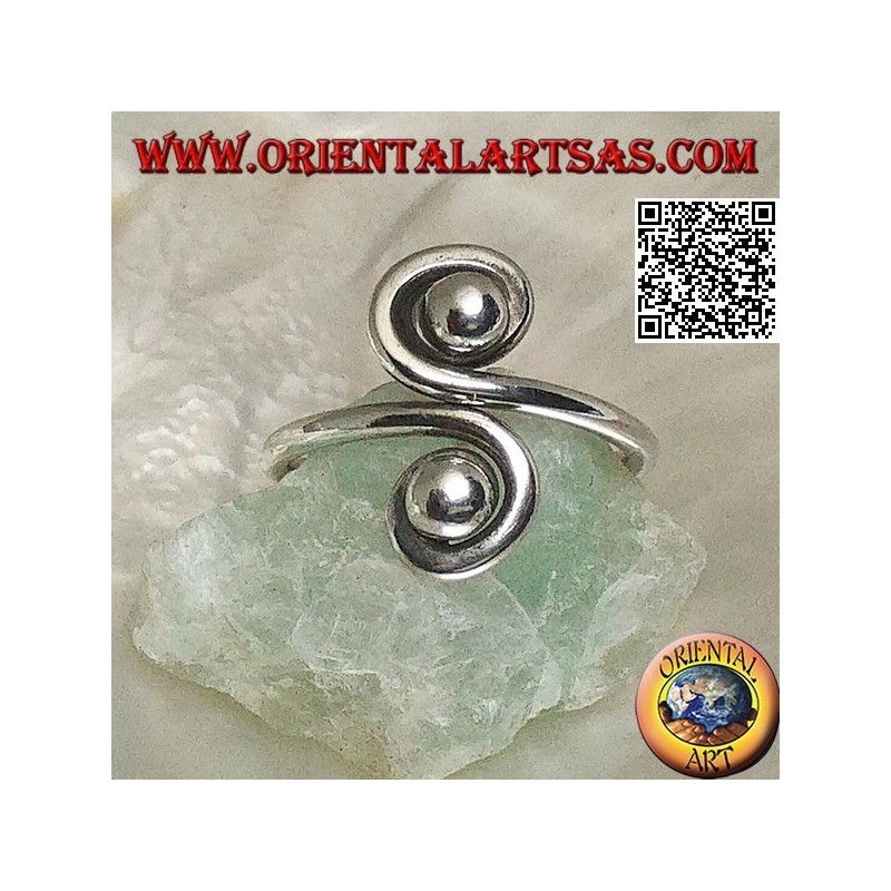Anelli in Argento: Delfino Curioso - Anello Anelli in Argento: Delfino Curioso - Anello
