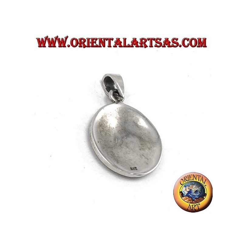 Argent oeil d’Horus pendentif sculpté Argent oeil d’Horus pendentif sculpté